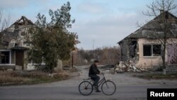 Херсондогу талкаланган үйлөр. 