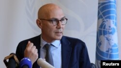 გაეროს უმაღლესი კომისარი ადამიანის უფლებების საკითხებში ფოლკერ ტიურკი. ჟენევა, 2 ნოემბერი, 2022.