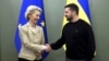Володимир Зеленський і Урсула фон дер Ляєн під час зустрічі в Києві, ілюстраційне фото