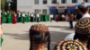 Aşgabat mekdepleriniň birinde geçirilýän "Soňky jaň" dabarasy