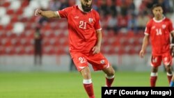 د افغانستان فوټبال له مخکېنۍ لوبې یو انځور