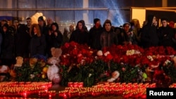 Мемориал в память о погибших в "Крокус Сити Холле"
