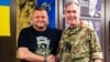 Головнокомандувач ЗСУ генерал-лейтенант Валерій Залужний і начальник Штабу оборони Великої Британії адмірал Тоні Радакін (праворуч), 28 вересня 2023 року 