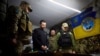 Президент України Володимир Зеленський під час відвідин передових позиції українських військових у Запорізькій області, 27 березня 2023 року 