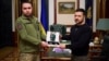 Украинан талламхойн хьаькам Буданов Кирилл ву президентана Зеленский Владимирна Нохчийн Ичкерия республикин лаккхара пачхьалкхан совгIаташ луш, 2023-чу шеран оханан-бутт
