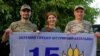 Екіпаж військових медиків: Ерік Глеба, Наталія Яким та Михайло Гуштан. Червень 2023 року