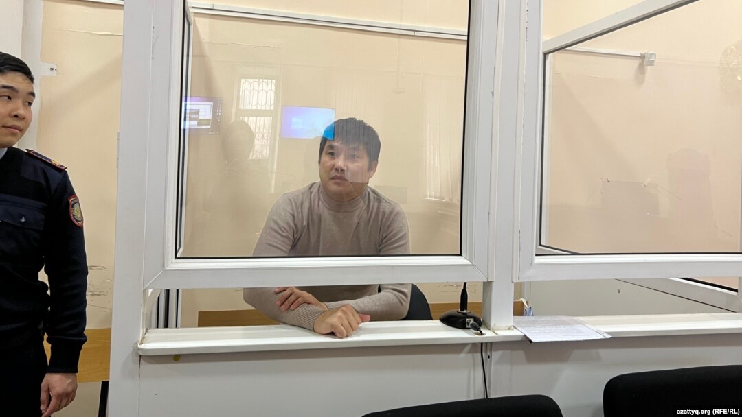 Аслан Утепов в суде Уральска