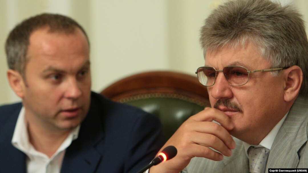 Володимир Сивкович, праворуч, та Нестор Шуфрич, 2009 рік
