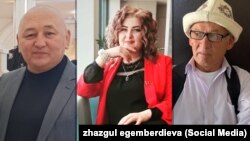 Төлөн уулу Бектемир, Наталья Дубинина жана Өндүрүш Токтонасыров.