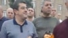 Президент Нагорного Карабаха Араик Арутюнян (слева)