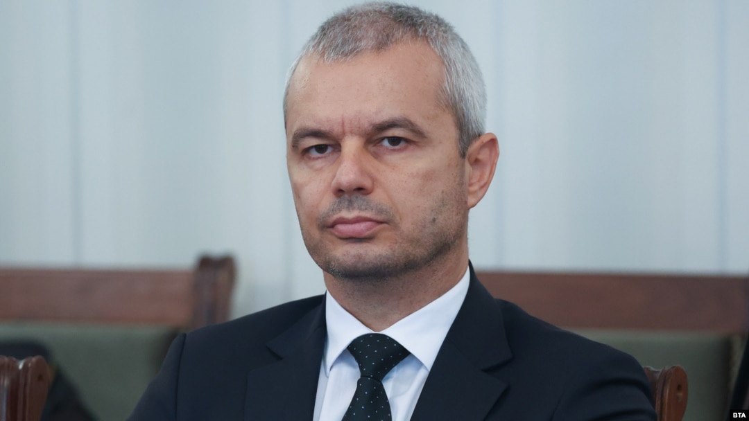 Лидерът на "Възраждане" Костадин Костадинов