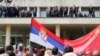 Serbia, Belgrade--Welcoming president Xi Jinping at the Palace of Serbia, May 8 2024
