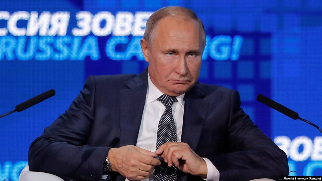 Russian President Vladimir Putin made his remarks at an economic conference in Moscow on November 28.