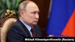 Руският президент Владимир Путин, 2 март, 2022 г.