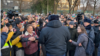 Участники марша #REАКЦИЯ в Бишкеке. 25 ноября 2022 года. 