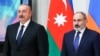 Премьер-министр Армении Никол Пашинян (справа)и президент Азербайджана Ильхам Алиев (архивное фото)