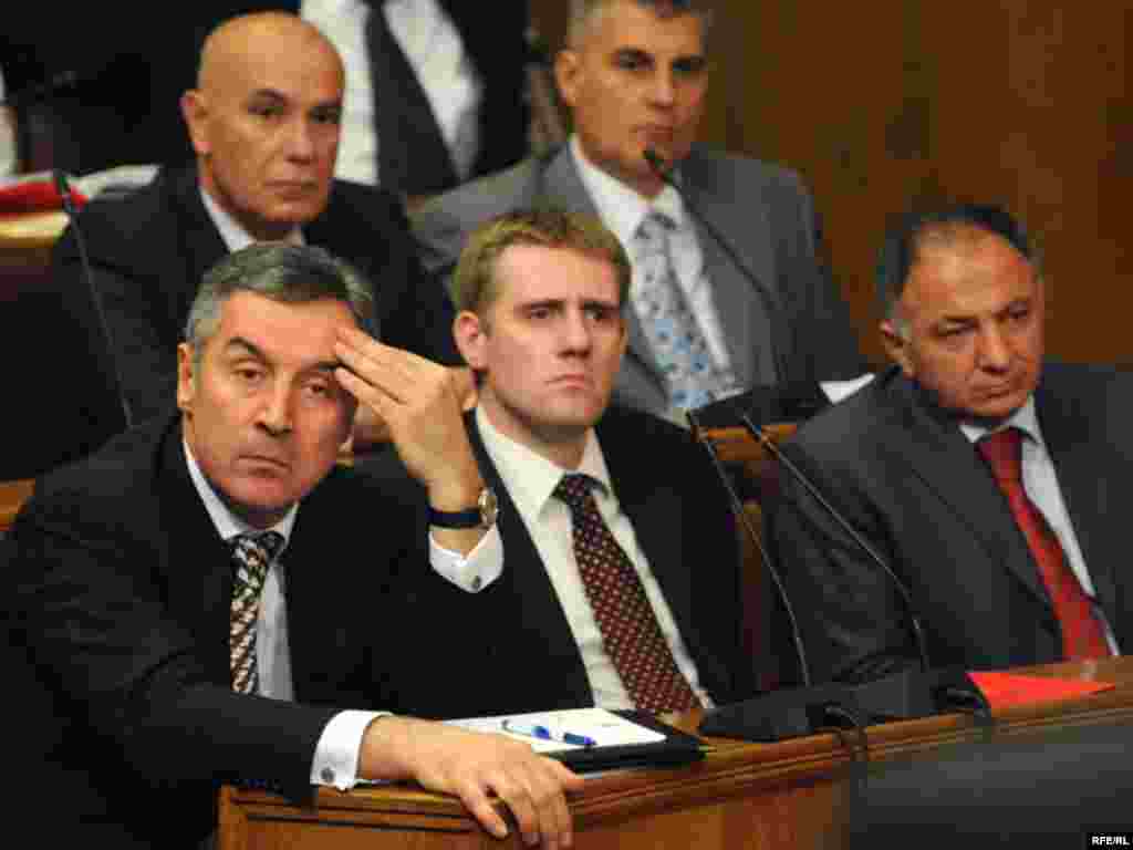 Zasijedanje Skupštine,Podgorica, 09.06.2010. Foto: Savo Prelević