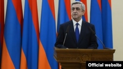 Հայաստանի նախագահ, նախագահի թեկնածու Սերժ Սարգսյան