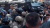 Военные в Ургуте, 22 июля 2021 года. Скриншот с видеозаписи.