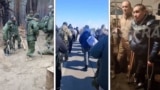 Раненых российских солдат, даже на костылях, привозят обратно на передовую