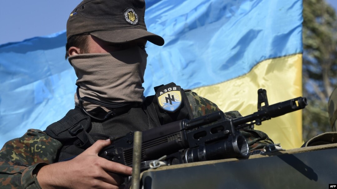 Боєць добровольчого батальйону «Азов», Маріуполь, 5 вересня 2014 року