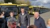 Чергову партію автобусів заводу МАЗ Віталій Кличко презентував у Києві 20 жовтня 2020 року