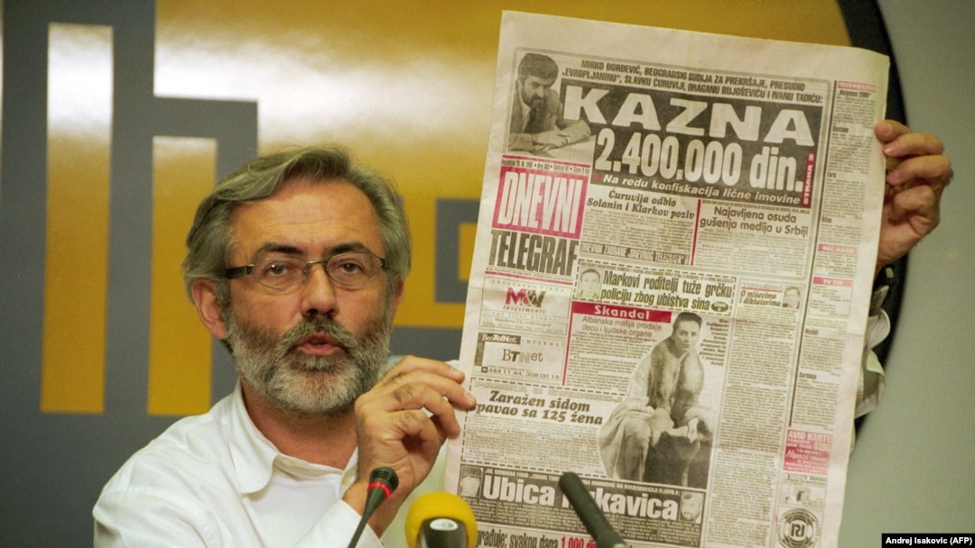 Slavko Ćuruvija ubijen je 11. aprila 1999. godine 