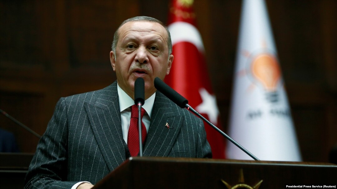 Redžep Tajip Erdoan, Ankara