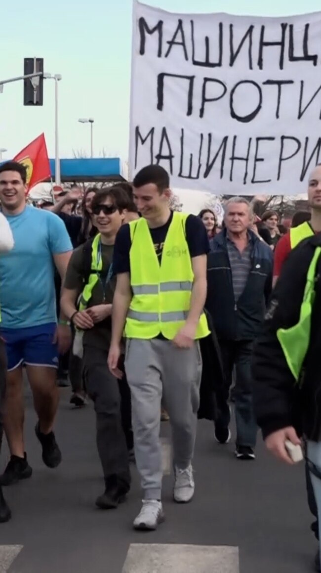 'Steps Toward Justice': Serbian Students Launch Two-Day Protest March