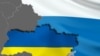 Ukraine -- Ukraine - Russia map, undated