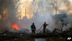 У Фастівському, Обухівському та Броварському районах зафіксовані наслідки нічної атаки. Фото ілюстративне 