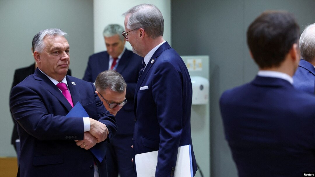 Premijer Mađarske, Viktor Orban na samitu lidera EU u Briselu, decembar 2023. 