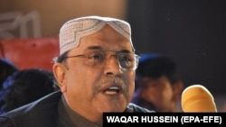 د پاکستان پیپلز ګوند شریک چېرمېن او پخوانی ولسمشر اصف علي زرداري