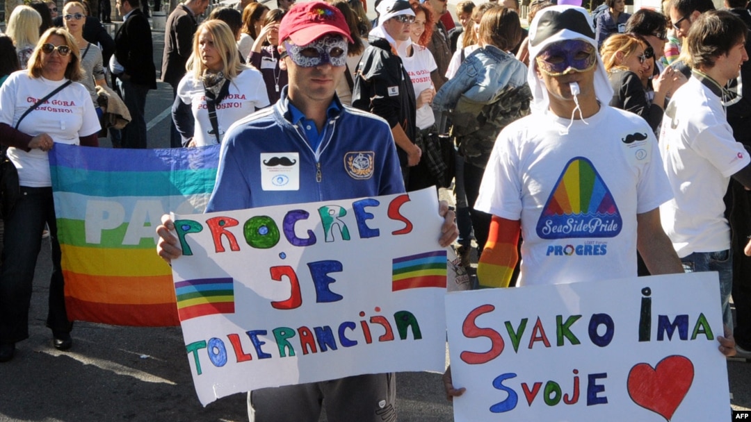 Prajd u Podgorici, oktobar 2013.