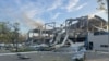 Херсон. Зруйнований 16 квітня 2025 року російським бомбардуванням КАБами льодовий палац «Фаворит-Арена»