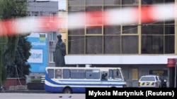 Автобус із заручниками в центрі Луцька, 21 липня 2020 року