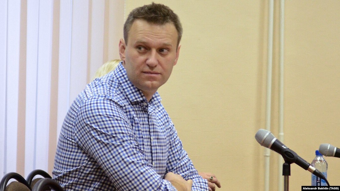 Олексій Навальний на засіданні суду в Кірові, Росія, 31 січня 2017 року