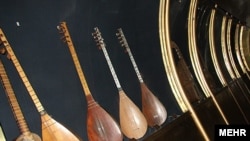 Iran – Musician instrument at Iran's Music Museum, undated