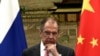 Министр иностранных дел Сергей Лавров, Пекин, 10 мая 2012 года.