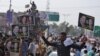 FILE: Supporters of former Pakistani Prime Minister Nawaz Sharif attend a rally in Gujrat city in the eastern Punjab province.