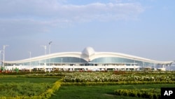 Türkmenistanyň täze aeroporty (Illýustrasiýa suraty)