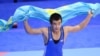 Казахстанский дзюдаист <a href="/media/video/26536204.html" target="_blank">Бауыржан Жауынтаев</a> (слева) на II летней юношеской Олимпиаде одержал победу в финальном поединке с азербайджанским спортсменом Натигом Гурбанли и выиграл золото. Китайский город Нанкин, 17 августа 2014 года.