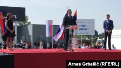 Prvu dionicu Autoputa "9. januar otvorili su tadašnji predsjednik RS mIlorada Dodik i predsjednik Srbije Aleksandar Vučić, 11. septembra 2016.