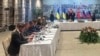 На перамовах паміж Украінай і Расеяй у Стамбуле, 16 траўня 2025 году