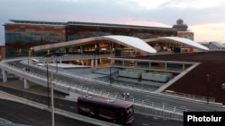 Armenia - Zvartnots international airport near Yerevan.