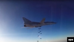 Российский бомбардировщик в Сирии