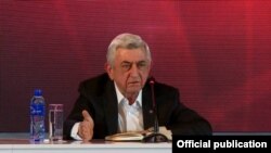 Третий президент Армении Серж Саргсян
