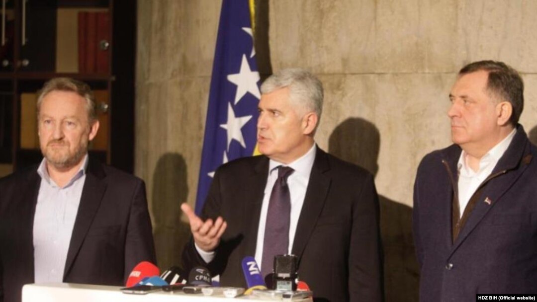  Bakir Izetbegović, Dragan Čović i Milorad Dodik
