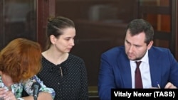 Элина Сушкевич в суде
