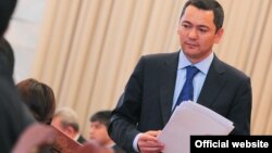 И.о. премьер-министра КР Омурбек Бабанов.